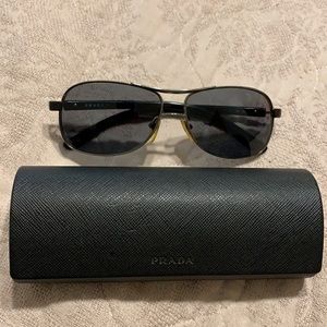 Prada black prescription sunglasses